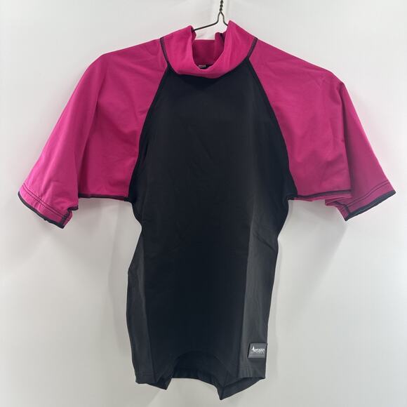 Aeroskin Polypropylene Short Sleeve Shirt w/Grippers & Fuzzy Collar Size Medium - Picture 1 of 10